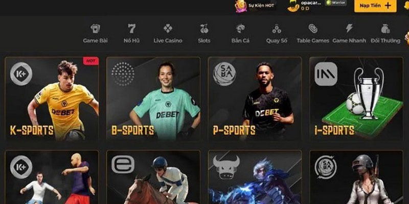 Cách sảnh Sports đáng chú ý nhất 2025
